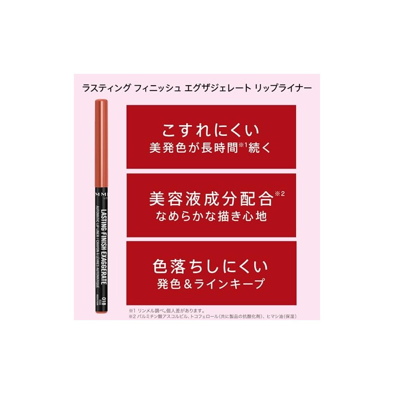 Rimmel Lasting Finish Exaggerate Automatic Lip Liner, 18 Rose Addiction