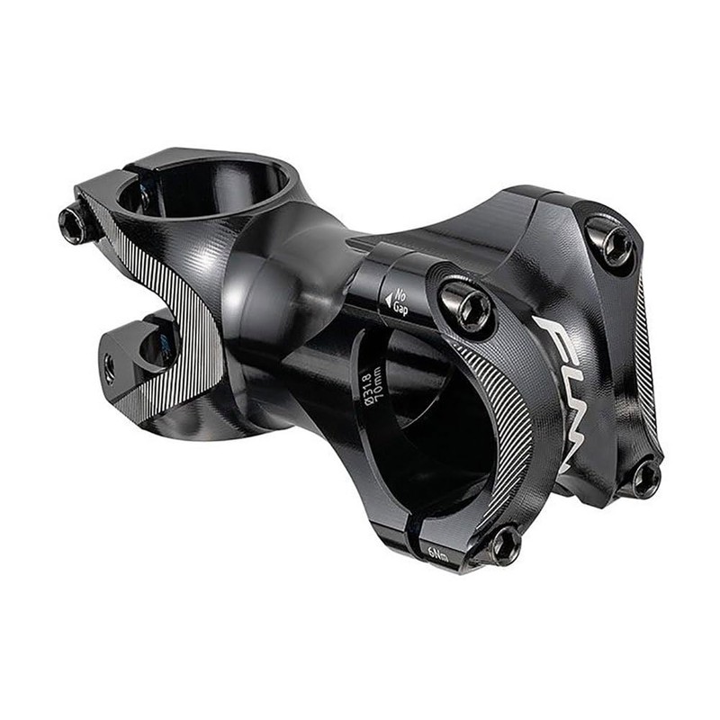 Funn Tron MTB Stem, 31.8mm Clamp, 50mm Length (Black)