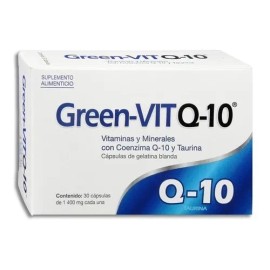 Progela | Coenzima Q10 Vitaminas Y Minerales 30 Capsulas Sabor No