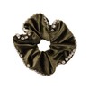 Violet and Brooks Embellished Scrunchie - Olive