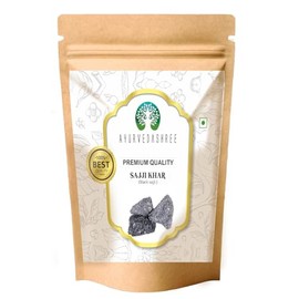 AYURVEDASHREE Sajii Khar 200gm | Chot Sajji | Chob Sajji | Sodium Bi Carbonate | Sajji Kali | Black Sajji | Swarjika Kshara | Sajjika Kshar | Sarjika Kshar | Seidlitzia stocksii, 100% Natural