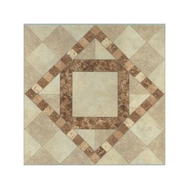 Home Dynamix 23430 Dynamix Vinyl Tile, 12 by 12-Inch, Brown, Box of 20