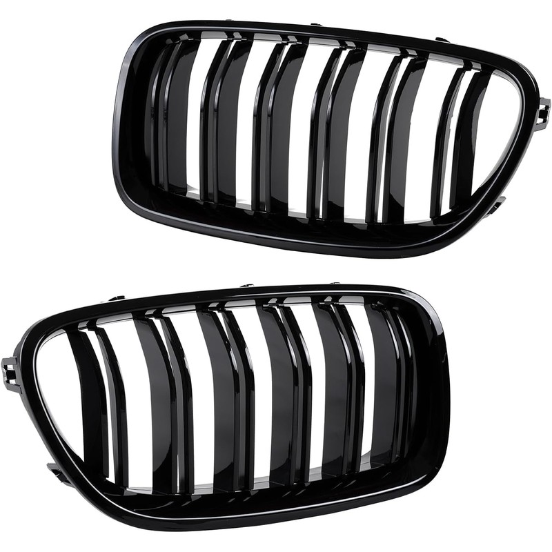 Gloss Black Radiator Grille for 3 Series E92 E93 2010-2014