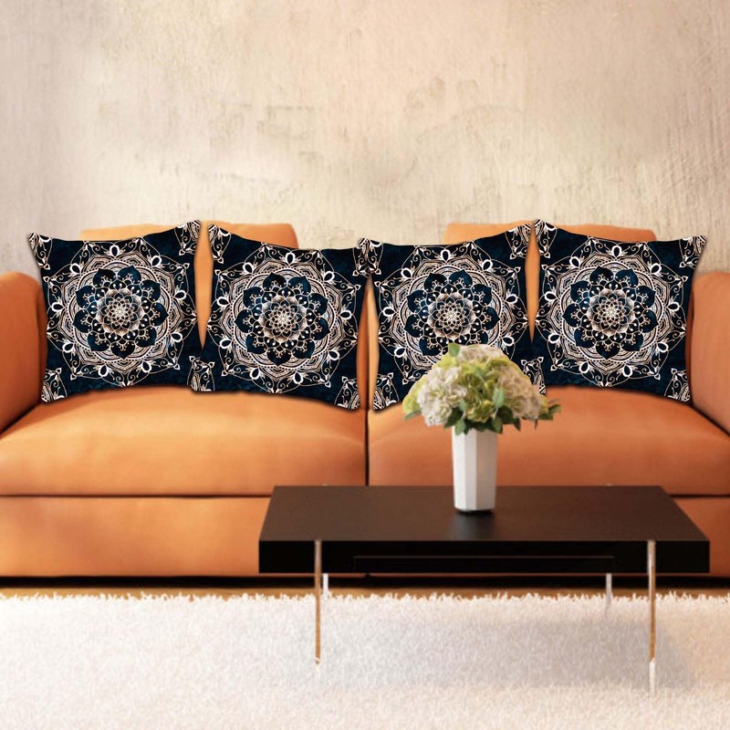 Betadistor Black Cushion Covers 4 Pack 45 x 45 cm