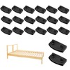 20 Pcs Bed Slat Holders,Slats King Size,Slat Caps,Side and Center