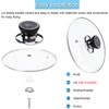 EATBALE Pot Lid Knobs, Universal Kitchen Cookware Lid Handles Replacement,