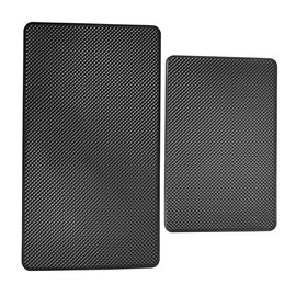 ThtRht 2 Pack Car Dashboard Anti-Slip Rubber Pad Grip Mat Magic Sticky Gripping Mat Non-Slip Nano PU Gel Grip Heavy Duty Storage Mounting Pads for Sunglasses Phone Holder Perfume Bottle Figurine