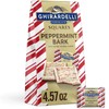 GHIRARDELLI Peppermint Bark Chocolate SQUARES, 4.57 oz Bag Premium Holiday