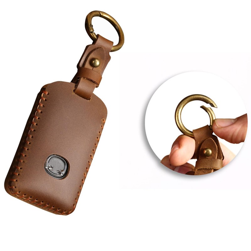 Zyntirik for Mazda 3 Key Fob Case, 3 Hatchback,6,CX-5,CX-50,CX-3,CX-30,CX-9,CX-90 2020-2024,