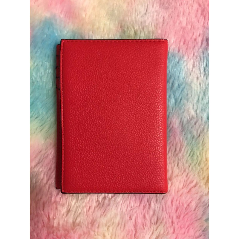 Victoria's Secret Victoria Secret Red gold studded Black Passport Cover