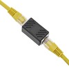 QWORK RJ45 Ethernet Coupler, 6-Pack Female to Female Inline Extender