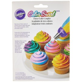Wilton Colour Swirl 3 Farben-Spritzbeutel-Kupplung