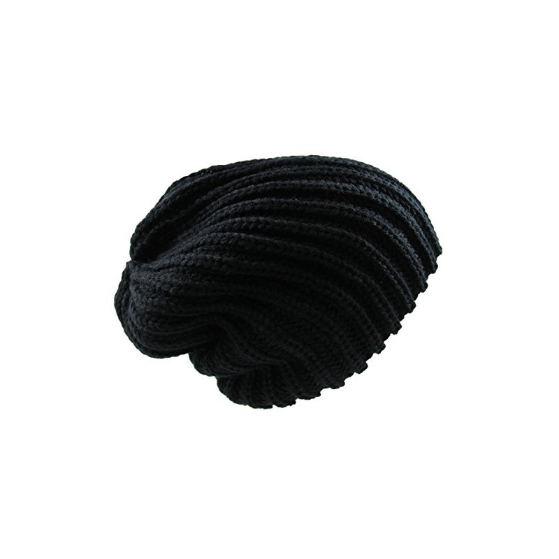DEKKO Ribbed Beanie (Black)