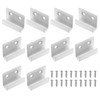 sourcing map 10 Pcs Stainless Steel Tile Hanger, Tile Display