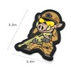Comic Boar Warrior 3D Tactical Patch, 1 Pc Hook and
