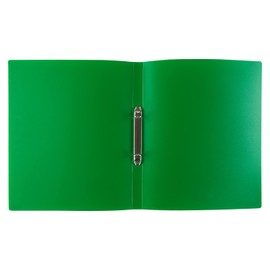 Idena 10434 Ring Binder in DIN A4 Format, with 2-Ring Mechanism, 20 mm Spine Width, Green, Pack of 1