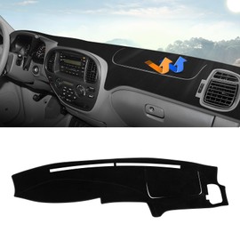 Autorder Dashboard Cover Mat for 2000-2006 Toyota Tundra & 2001-2007 Toyota Sequoia Accessories Dash Cover Upgrade Velvet Dash Mat Sunshade Glare UV Rays Protector