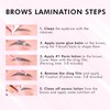Lash Lift Kit & Eyebrow Lamination Kit, 2-in-1 Solution, At