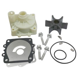 SeaSierra 68VW007800 Water Pump Impeller Kit with 61A-44311-01 Housing for Yamaha 75 90 115 HP 4 Stroke Outboard Replacement 68V-W0078-00 Sierra 18-3523