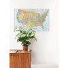 US and World Map Bundle Wall Decals, WP4430