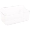 Addis 517874 Invisifix Bathroom Shower Storage Caddy Holder, Translucent, 13.5