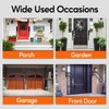 Outdoor Handrail for 1-3 Steps, 22.8" Length Wall Mount Stair
