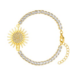 d'origine Kurdistan Sun Bracelet, Kurdistan Sun with 21 Rays Bracelet, Kurdistan Flag Chain, Kurdish Jewellery for Women, Brass