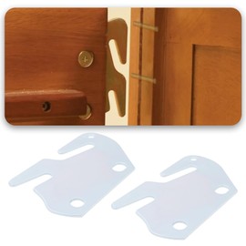 VGOL 4PCS Bed Rail Hook Plates 96x58x2mm Mounting Hole 11/32 Inches for New Bed Structures Require Hook Plates