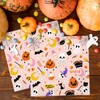 50 Pack Halloween Paper Napkins Cartoon Ghost Pumpkin Spider Web