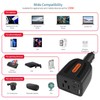 100w Car Power Inverter，ac pd 3.0， Fast Charging (Black)