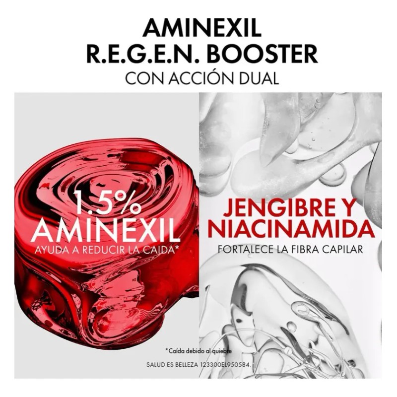 Sérum Regenerador Capilar Dercos Aminexil Booster 90ml Vichy