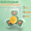Suction Cup Toy Baby, 4 Pieces Suction Cup Spinner Baby