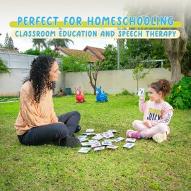 Milim Speech Therapy Materials for Preschool - Speech Therapy Toy, Milim Cards, Autism Flashcards, Milim Playing Language, Flash Card Toddler, Learning Toys, Speech Therapy Materials, Because