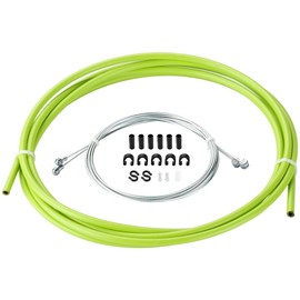 Chooee Universal Bicycle Brake Cable Housing Kit for Mountain Bike or Road Bikes,Standard Green