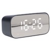 Alarm Clock Radio Portable Dimmer Control Dual Alarm FM Alarm