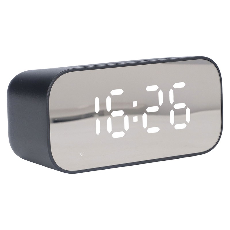 Alarm Clock Radio Portable Dimmer Control Dual Alarm FM Alarm
