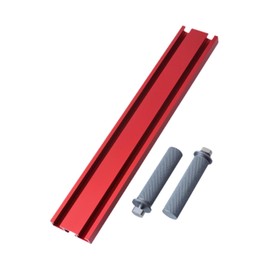 Baoblaze T Track for Woodworking Fixtures High Strength Heavy Duty Miter Gauge Universal for Sliding Jigs Sliders Router Table Support, 20mm