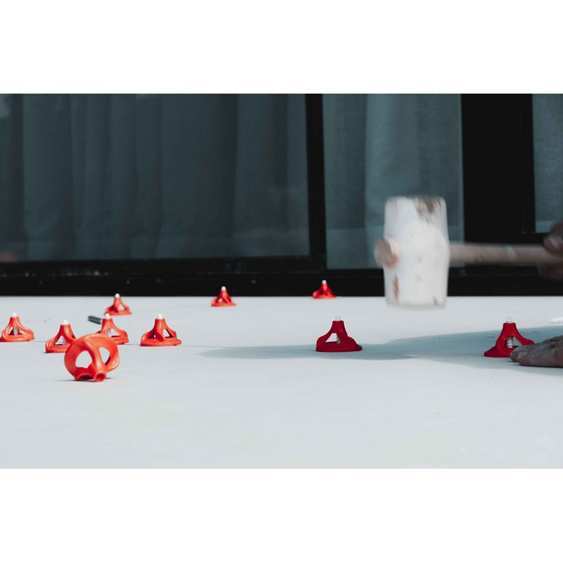 Flat-Pro® Twist-it – 100 Reusable Twister caps - Tile Leveling