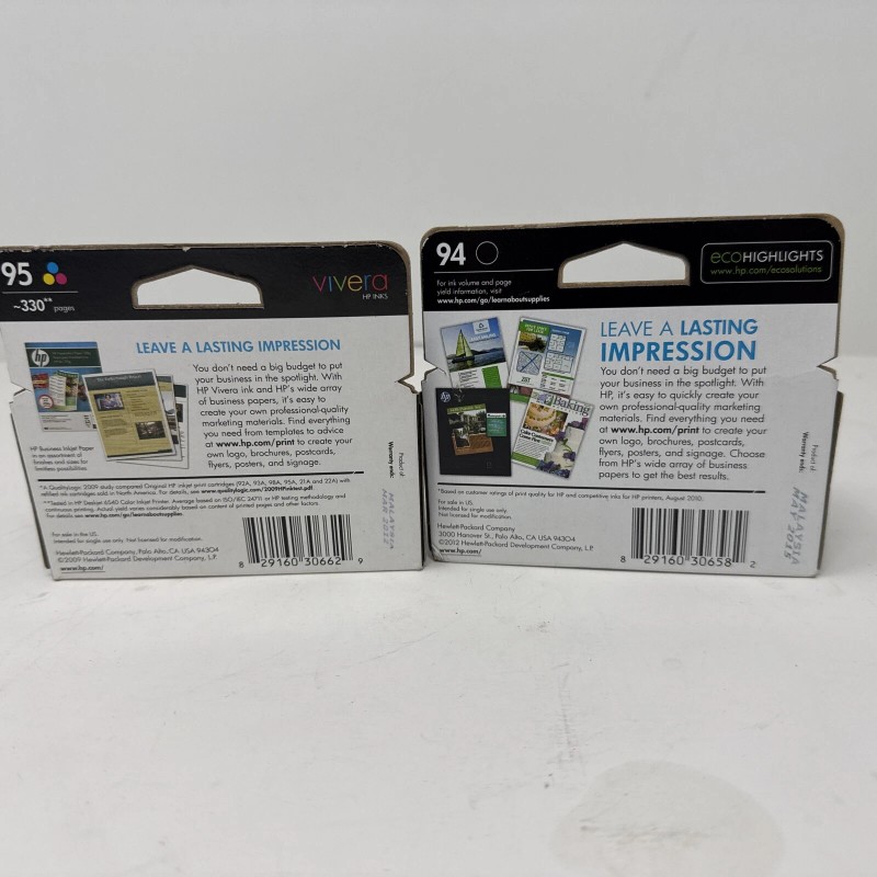 HP 94 95 Ink Cartridge Black & Tri-color 2 pack