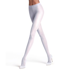 FALKE Women's Matt Deluxe 30 DEN W Ti Sheer Plain 1 Pair Tights, White 2209, L