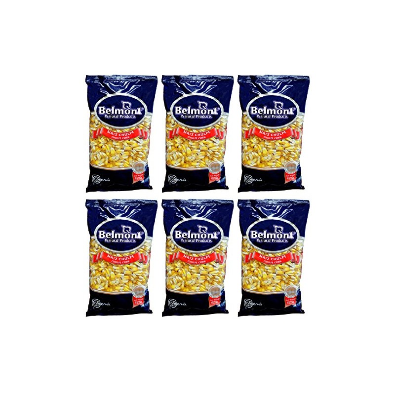Maiz Chulpe Cancha 6 bags of 425gr each