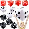 Restroma 12 Pcs Giant Inflatable Dice Jumbo Blow Up Dice