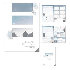 Kamio Japan 208403 MEMORY FOR YOU Replacement Notebook, B6, Made in Japan
