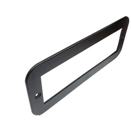 Generic Kioti Radio Mounting Plate for Mounting Single Din Stereo Radio Mount Black Trim Bezel