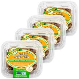 Alyssa’s Vegan Oatmeal Bites ⎸ Gluten Free Cookies, Healthy Snacks from the Bakery ⎸ Dairy Free, Sugar Free, Low Carb, Keto Protein Snacks ⎸ Gluten Free Snacks for Kids ⎸ 8 Cookies per box, 4 Pack