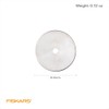Fiskars 45mm Titanium Rotary Blades (2 Pack) - Rotary Cutter