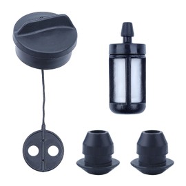 AUMEL Fuel Tank Cap with Fuel Filter for Stihl FS38 FS45 FS46 FS48 FS52 FS55 FS56 FS62 FS66 FS72 FS75 FS76 FS80 FS81 FS85 FS88 Brush Cutter with Pipe Kit FS120