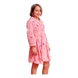 Tesso Bata De Descanso Supersoft Para Niña Paris Suave Y Calida