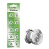 SKOANBE SR726SW 397 1.5V Silver Oxide Watch Battery-10 Packs