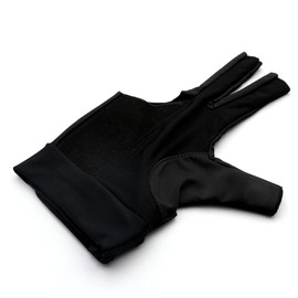 Black Scorpion CUESOUL Right Hand Billiard Gloves, 3 Finger Cutting Gloves, Billiard Gloves, Anti-Slip, Unisex, Finger Cutting Gloves